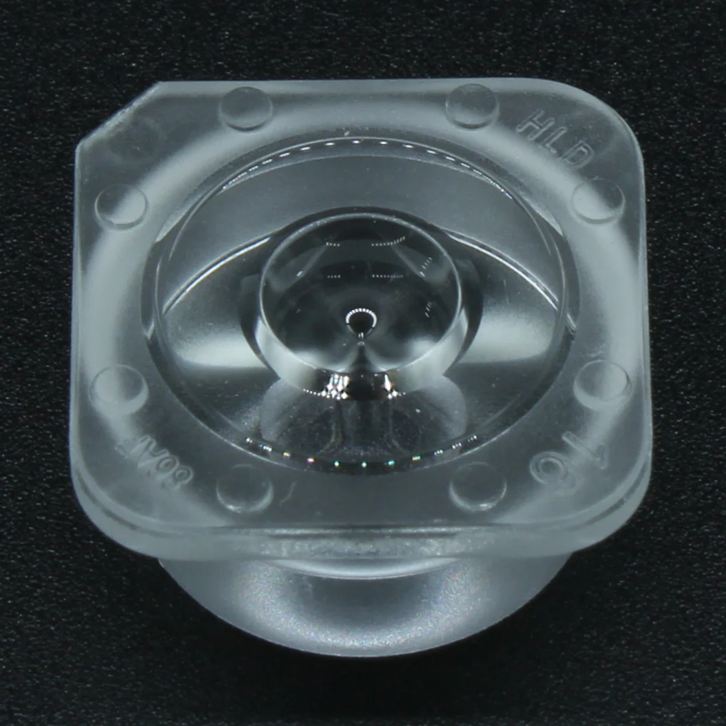 TV lens new type 16mm - Линза широкоугольная (TV back light lens), 2835/3030, эфф=93%, ~160°, D=16mm