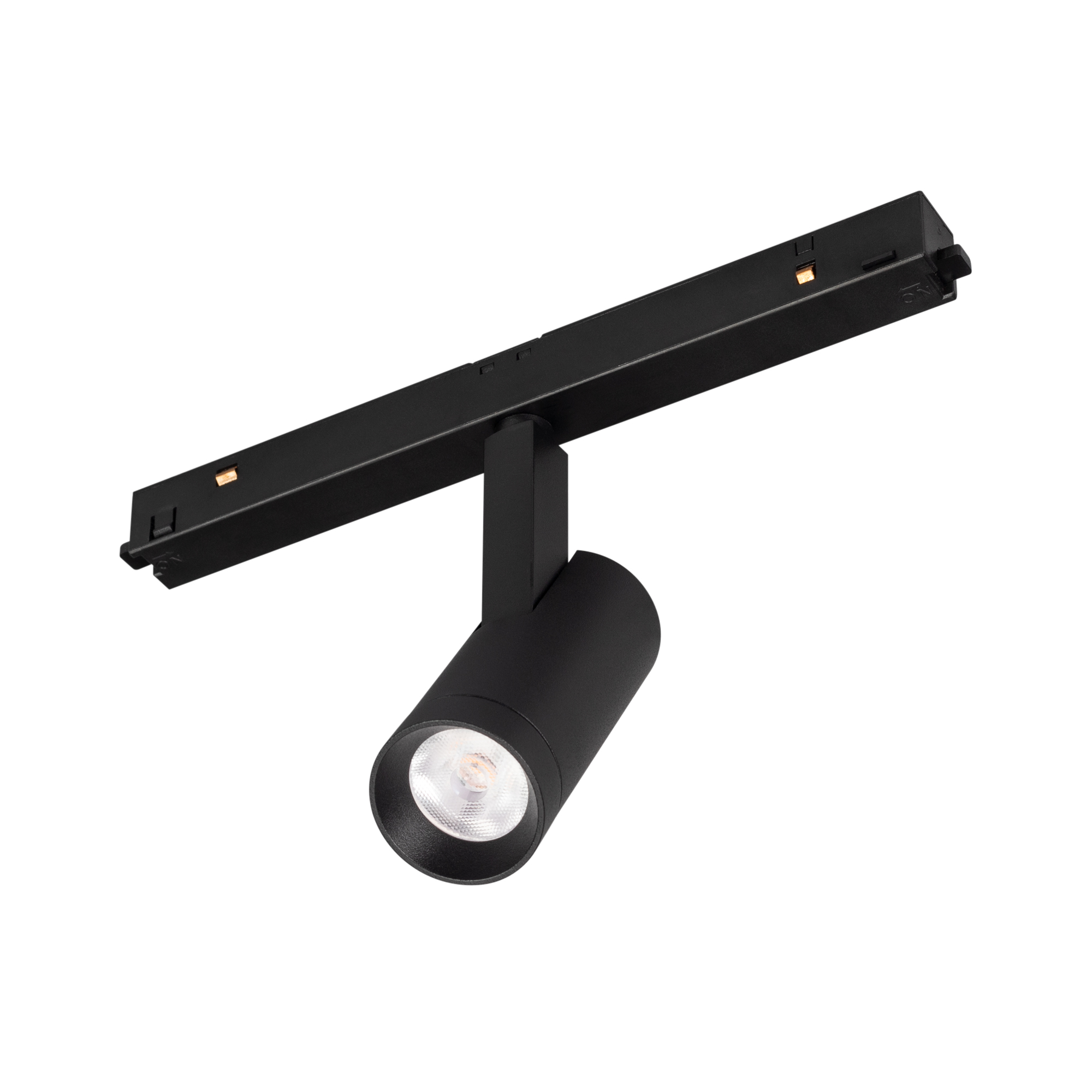 Светильник MAG-ORIENT-SPOT-R35-6W Day4000-MIX (BK, 24 deg, 48V, DALI) 041880 - Светильник для магнитных треков MAG-ORIENT шириной 26 мм с управлением DALI(DT8) и изменяемой цветовой температурой. Мощность 6 Вт, св. поток 380-440 лм, 63-73 лм/Вт, изменяема