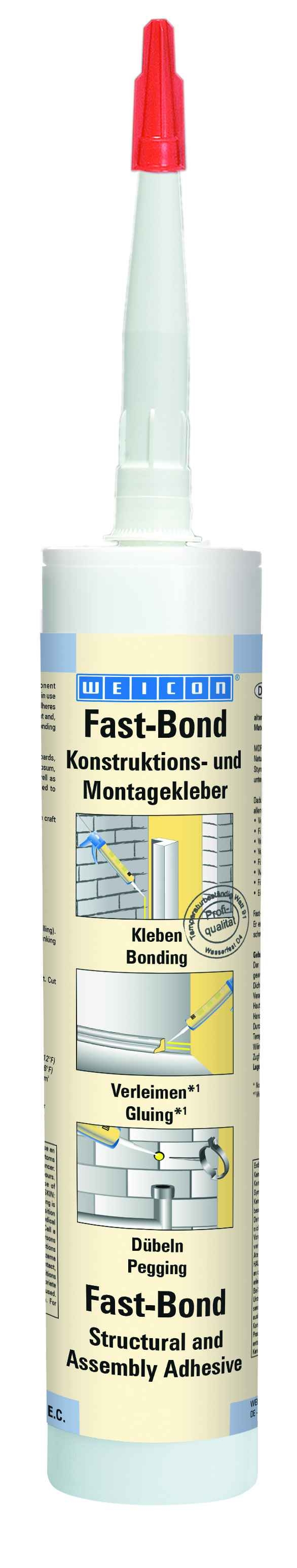 wcn13309310 - 10015372 WEICON Fast-Bond Монтажный клей Полиуретан (310 мл)