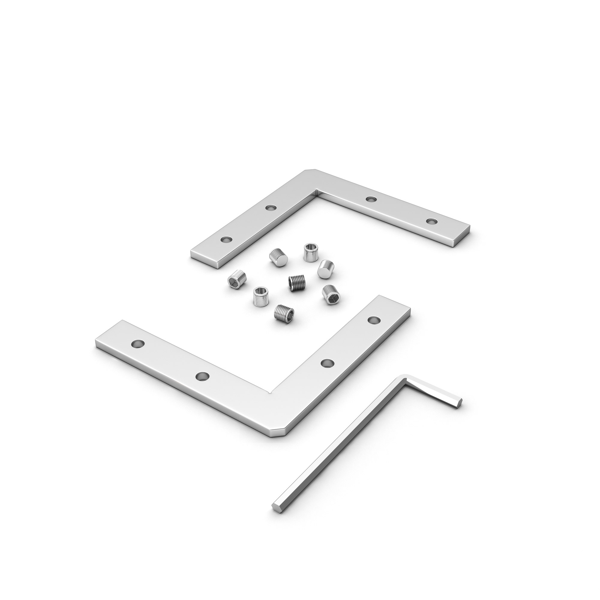 Соединитель профиля SL-LINIA45-FANTOM-90 Set 030150 - Коннектор для соединения 2-х отрезков профиля SL-LINIA45-FANTOM под углом 90°. Устанавливается в паз. Цена за 1 комплект.