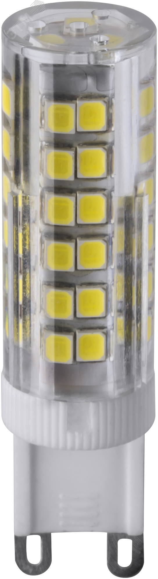 Лампа светодиодная LED 6вт 230в G9 тепло-белый капсульная 19830