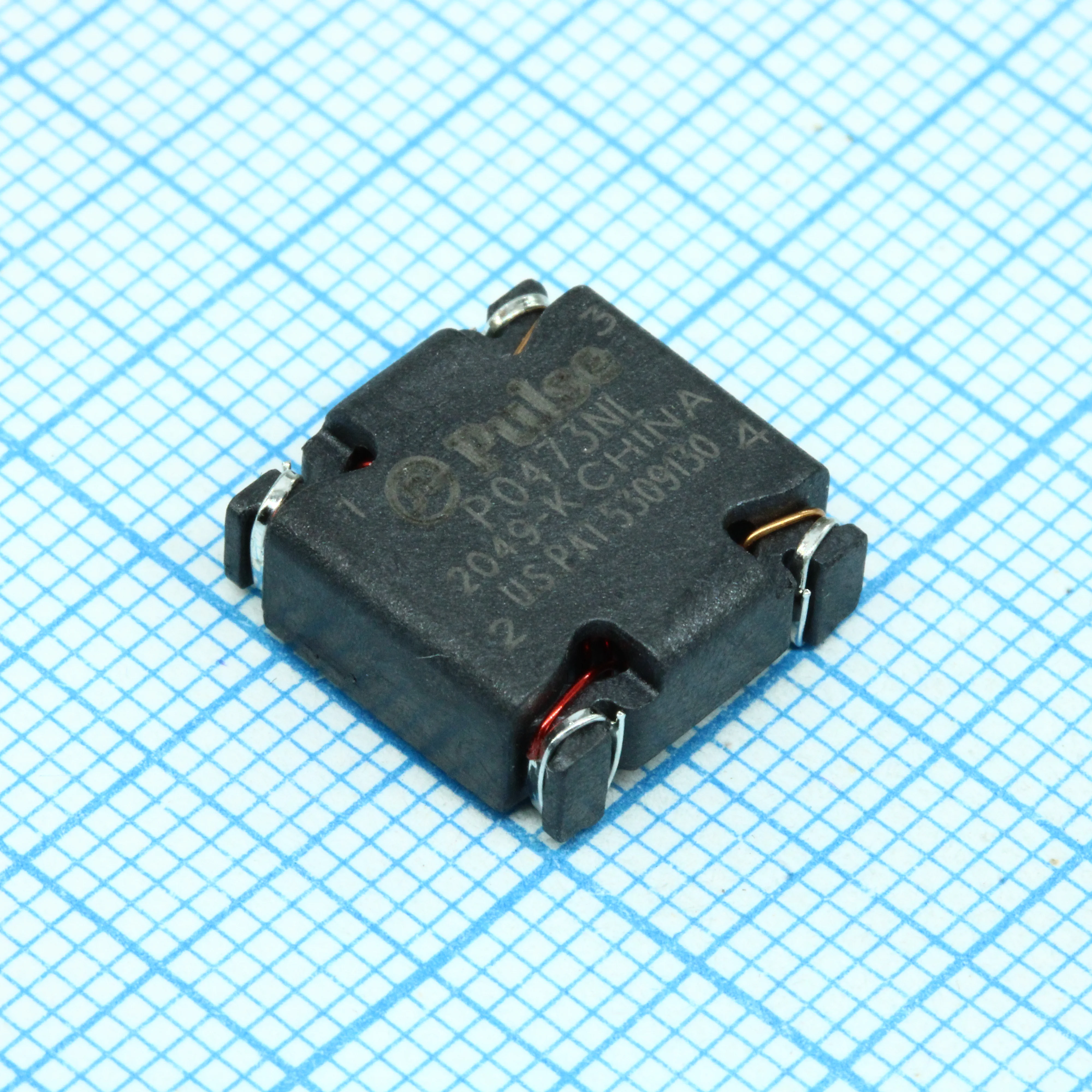 P0473NLT - Синфазный дроссель двухобмоточный 880мкГн 1.63А 0.11Ом для поверхностного монтажа лента на катушке
