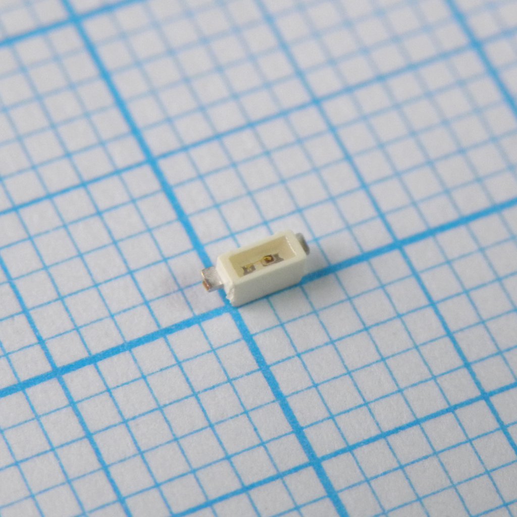 LSY876-Q2S1-1 - Светодиод smd 3х1,1мм/красный/633нм/90-224мкд/прозрачный/120° боковой