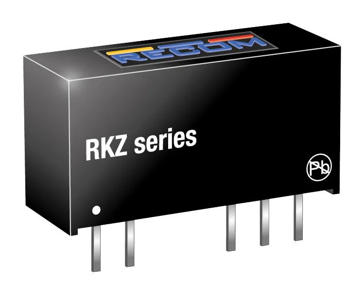 RKZ-0505S - Преобразователь DC/DC на печатную плату вход 5В выход 5В 0.4A 1Вт медицинского применения 4-Pin SIP туба