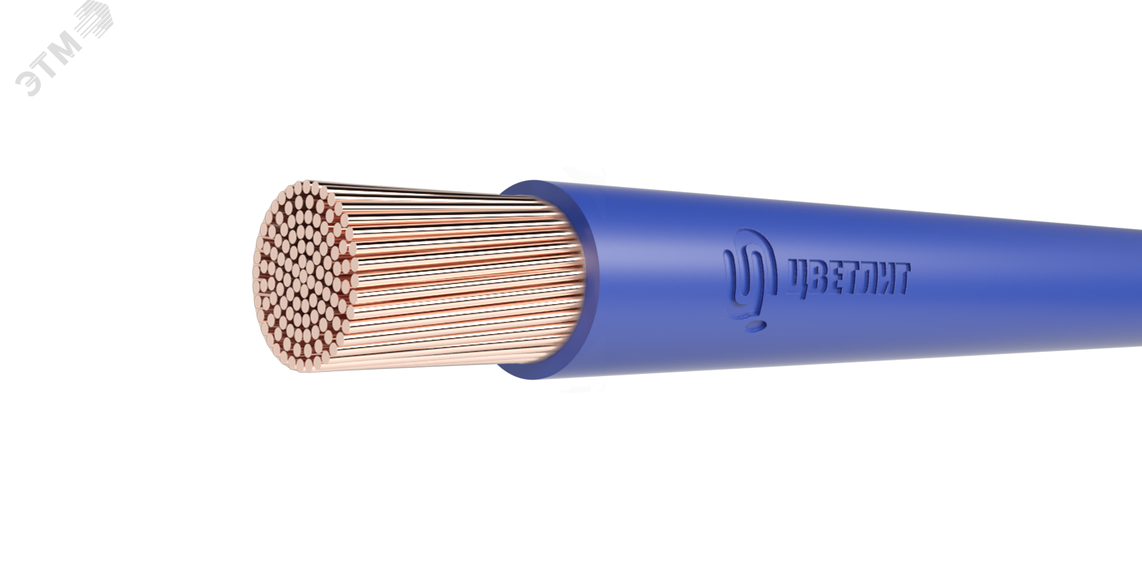 Провод ПуГВнг(А)-LS 1х2.5 450/750В С (бухта) (м) 00-00130529