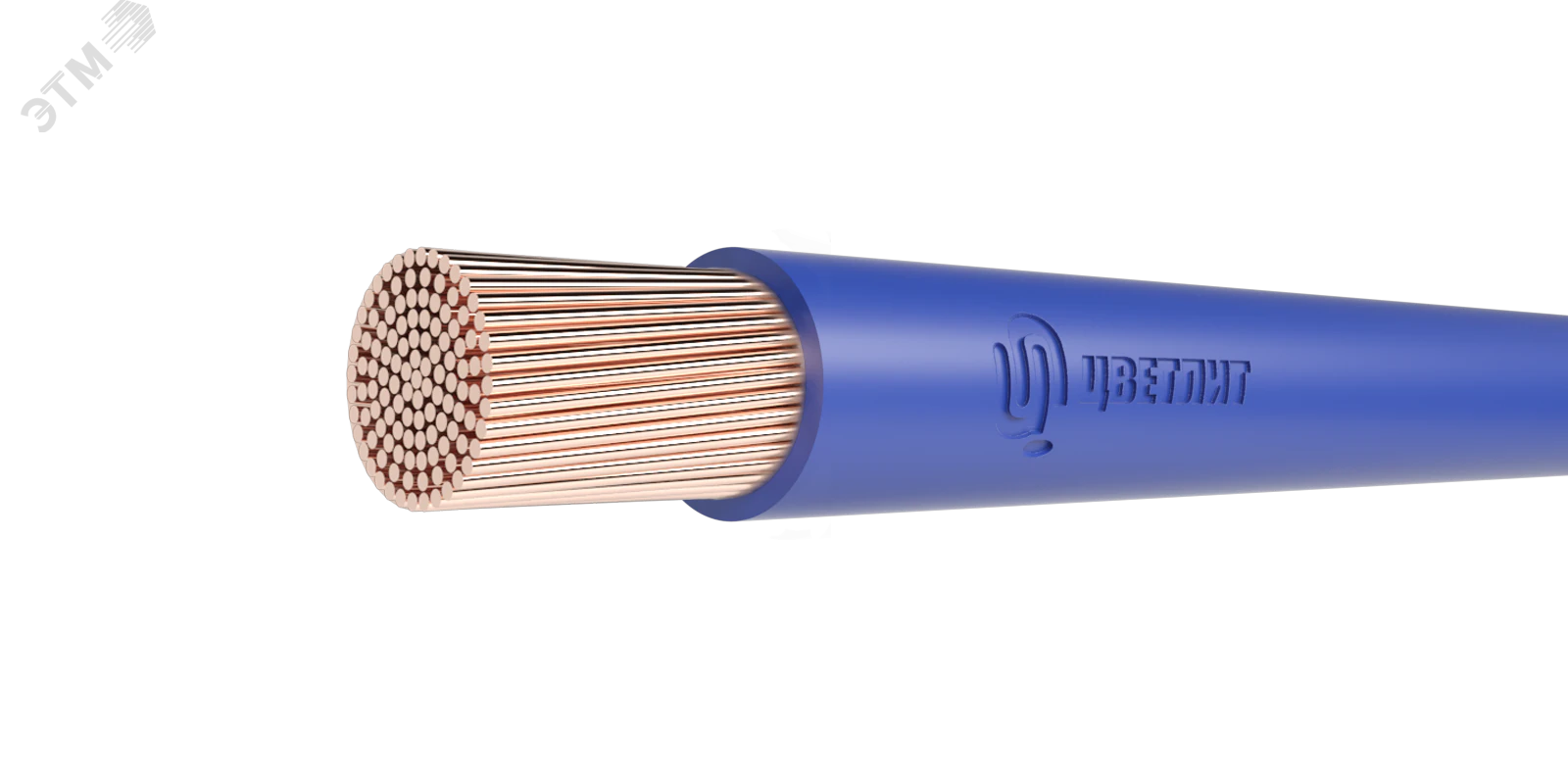 Провод ПуГВнг(А)-LS 1х2.5 450/750В С (бухта) (м) 00-00130529
