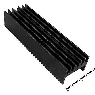 BLA002-50 - Охладитель 11*15*50, алюминий