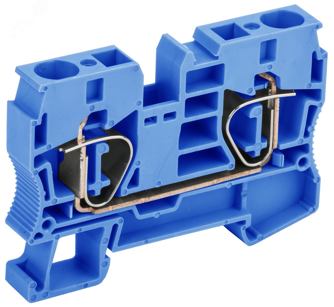 Клемма пружинная КПИ 2в-10 70А синий YZN11-010-K07