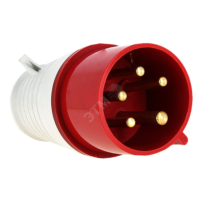 Вилка переносная 025 32А 3P+PE+N 380В IP44 ps-025-32-380