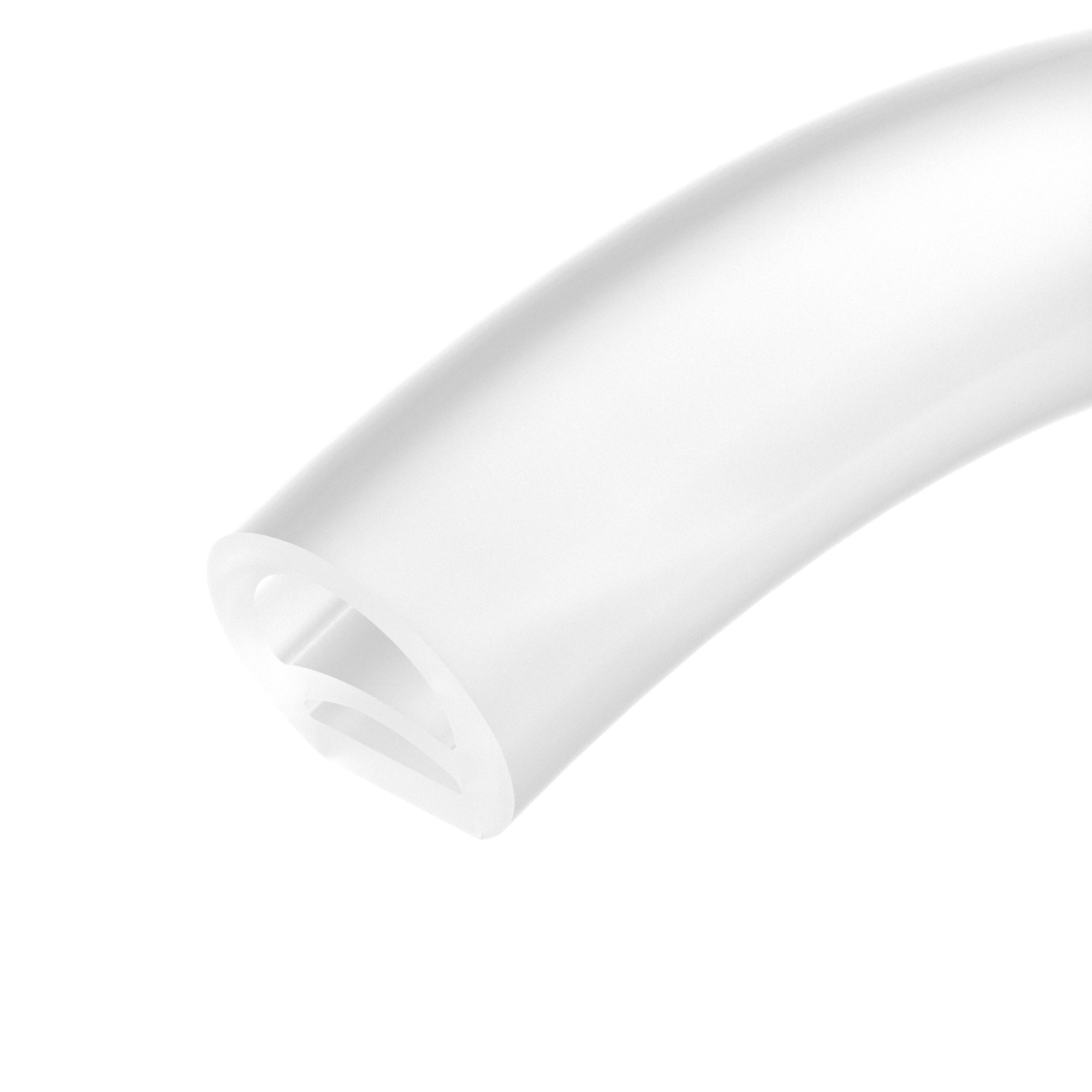 Силиконовый профиль WPH-FLEX-D20-TOP-S10-50m WHITE 040833 - Цельнолитой силиконовый гибкий профиль, белый матовый. Габаритные размеры 50000х20х19 мм. Вертикальный изгиб TOP, минимальный радиус изгиба 60 мм. Для установки во влажных помещениях необходима г