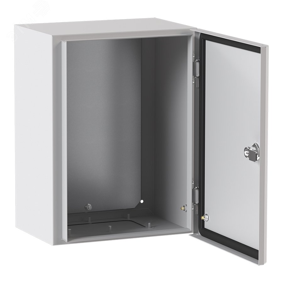 Щит с монтажной панелью ЩМПг- 40.30.22 каб. фланец IP65 PROxima mb65-403022-m