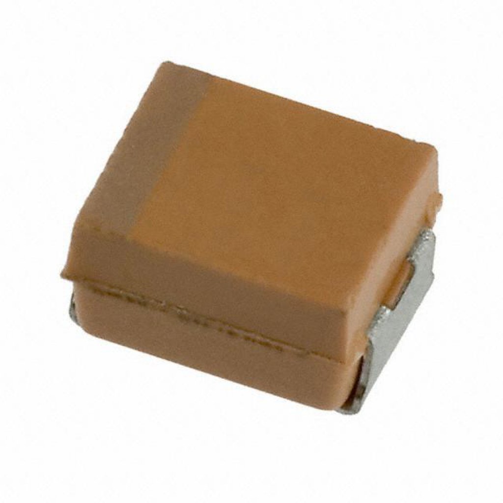TCJB107M006R0045 - Конденсатор танталовый полимерный 100мкФ ±20% 6.3В B_корпус  (3.5 X 2.8 X 1.9мм) для поверхностного монтажа 3528-21 0.045Ом 105°С лента на катушке