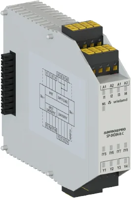 Модуль samosPRO SP-DIO84-K-C DC 24V - samosPRO,SP-DIO84-K-C.DC 24V,Цифровой модуль ввода/вывода PL