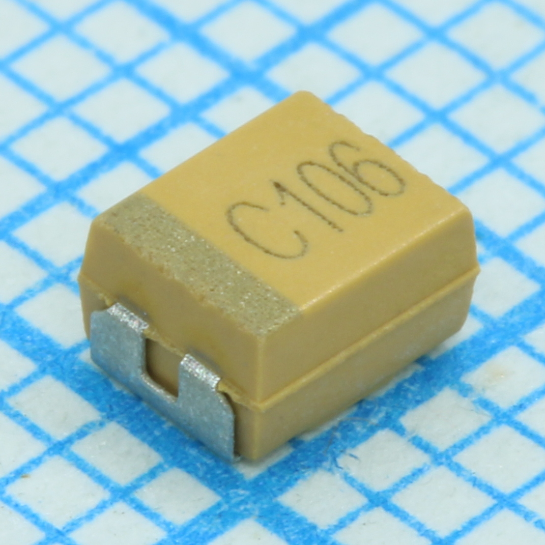 TS20001A470KBT000R - ЧИП-конденсатор танталовый 47мкФ ±10% 10В типоразмер B (3.5 X 2.8 X 1.9мм) 125С лента на катушке