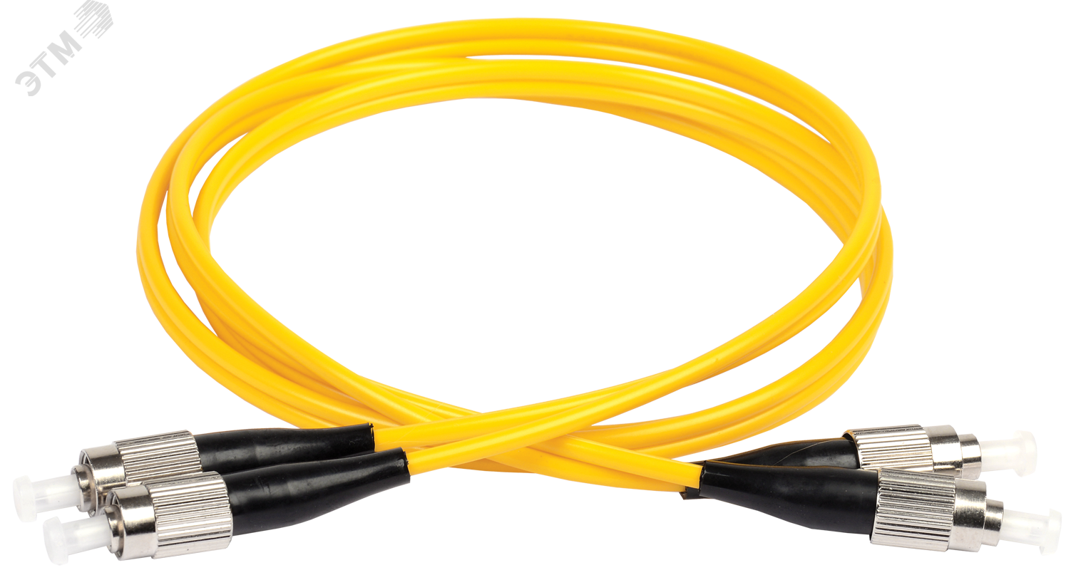 Патч-корд оптический 9/125 (OS2) FC/UPC-FC/UPC (Duplex) 5м FPC09-FCU-FCU-C2L-5M