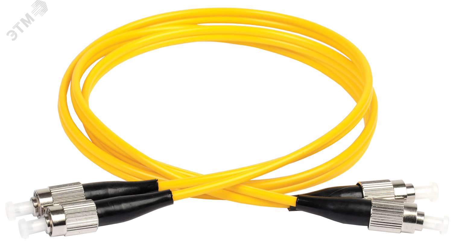 Патч-корд оптический 9/125 (OS2) FC/UPC-FC/UPC (Duplex) 5м FPC09-FCU-FCU-C2L-5M