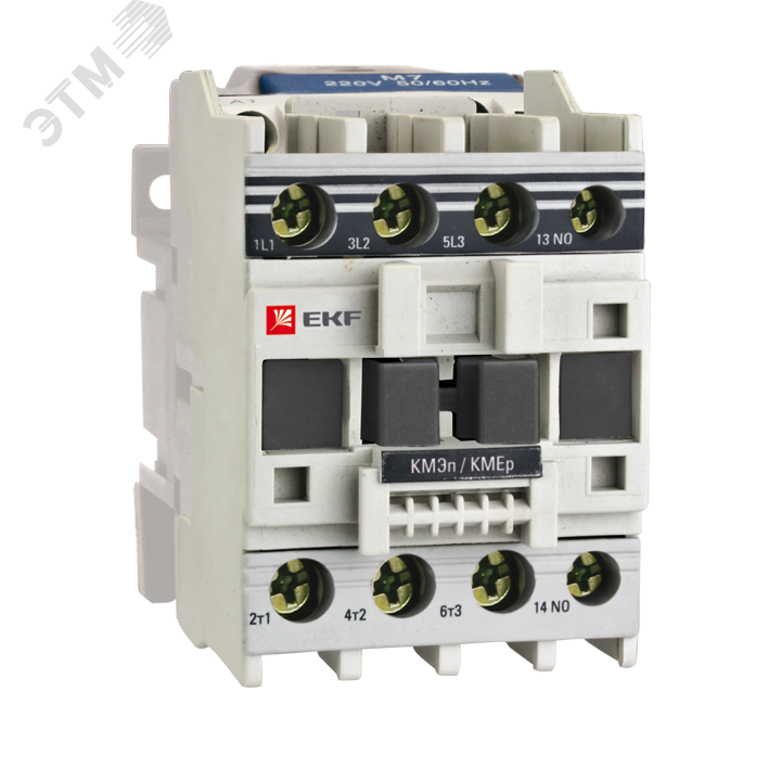 Контактор КМЭп малогабаритный 12А 24В DC 1NO PROxima ctr-s-12-24-p