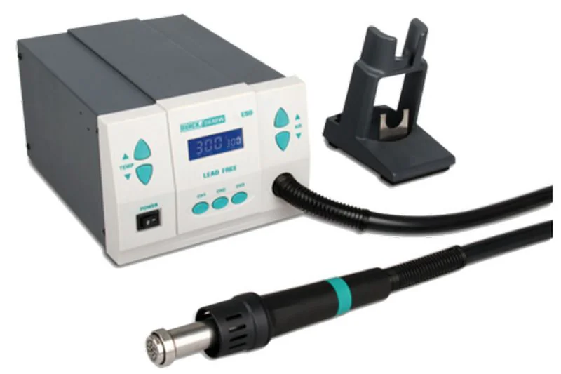QUICK 861DW ESD - Термовоздушная паяльная станция 1000Вт, 100°C-500°C, нагнетатель воздуха бесщеточный вентилятор