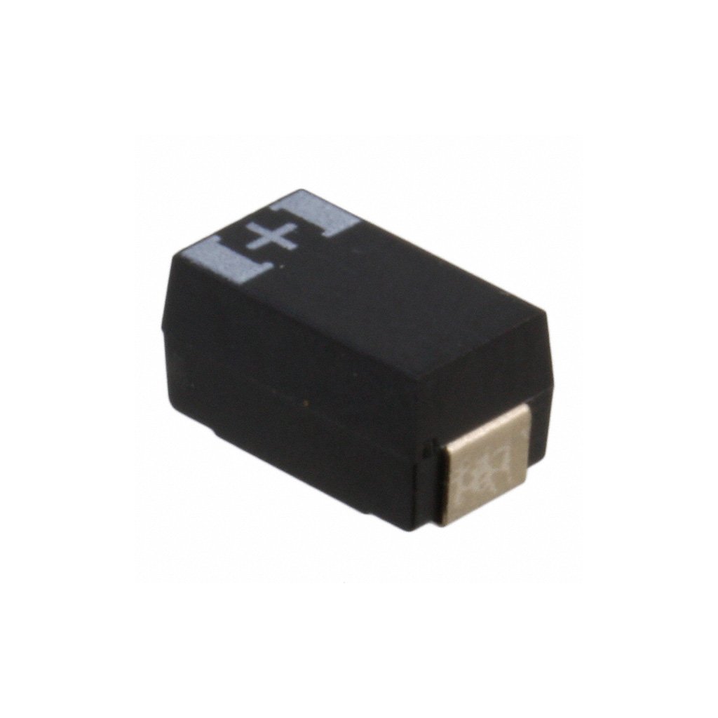 10TPB220ML - ЧИП-конденсатор танталовый полимерный 220мкФ 10В типоразмер D3L ±20% (7.3х4.3х2.8мм) SMD 7343 0.04Ом 105°С  лента на катушке