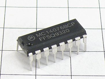 Микросхема MC14076BCP