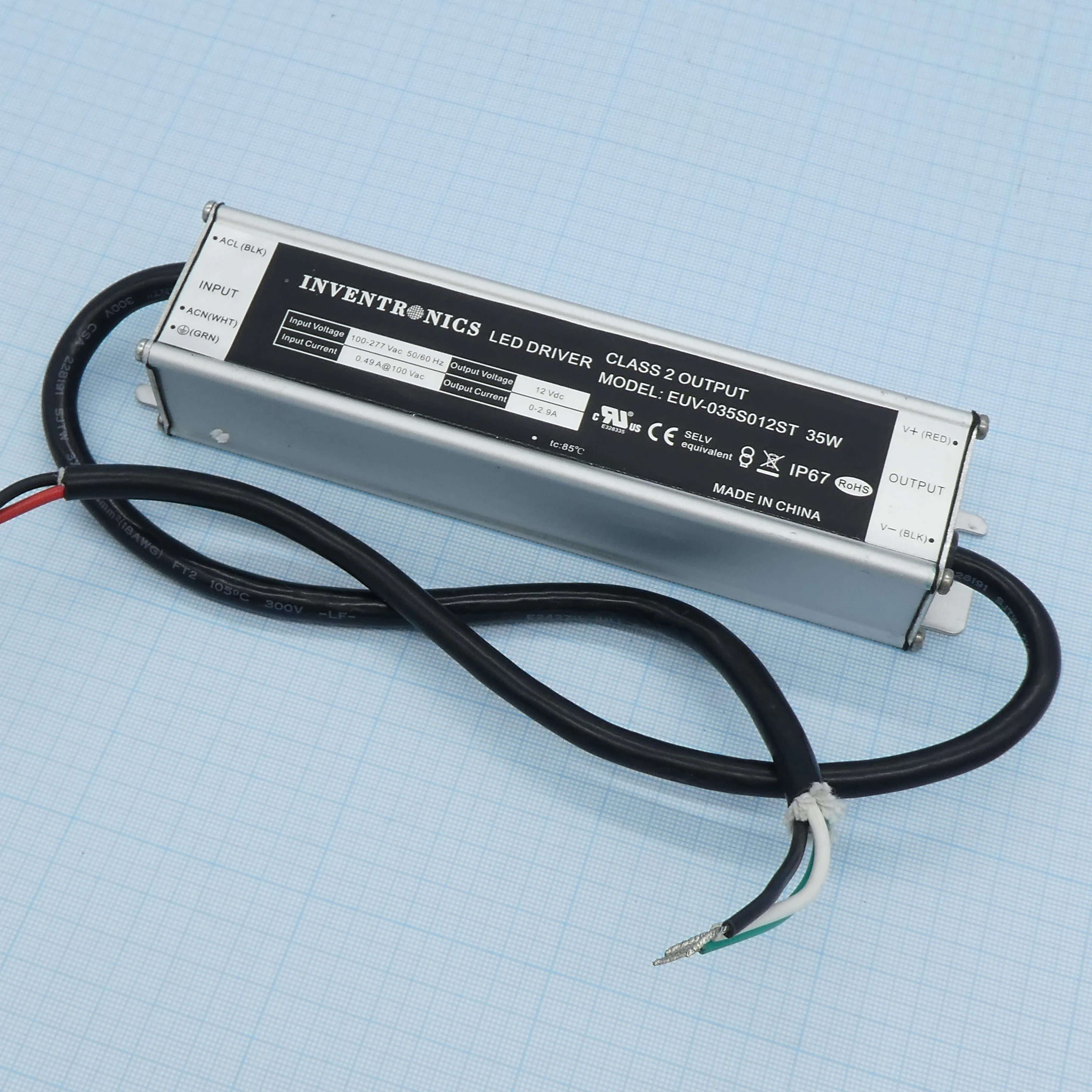 EUV-035S012ST - AC/DC драйвер электропитания светодиодов