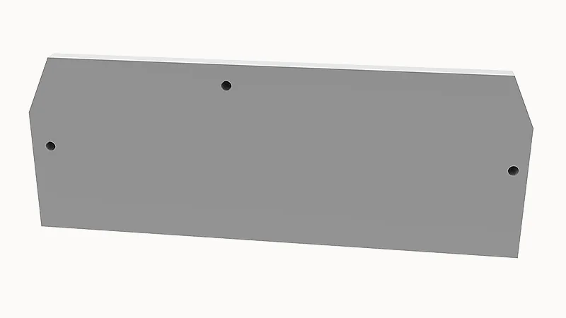 Торцевая крышка D-WS4-TW-01P-11 - Торцевая крышка, для клемм WS4-TW..., цвет: серый