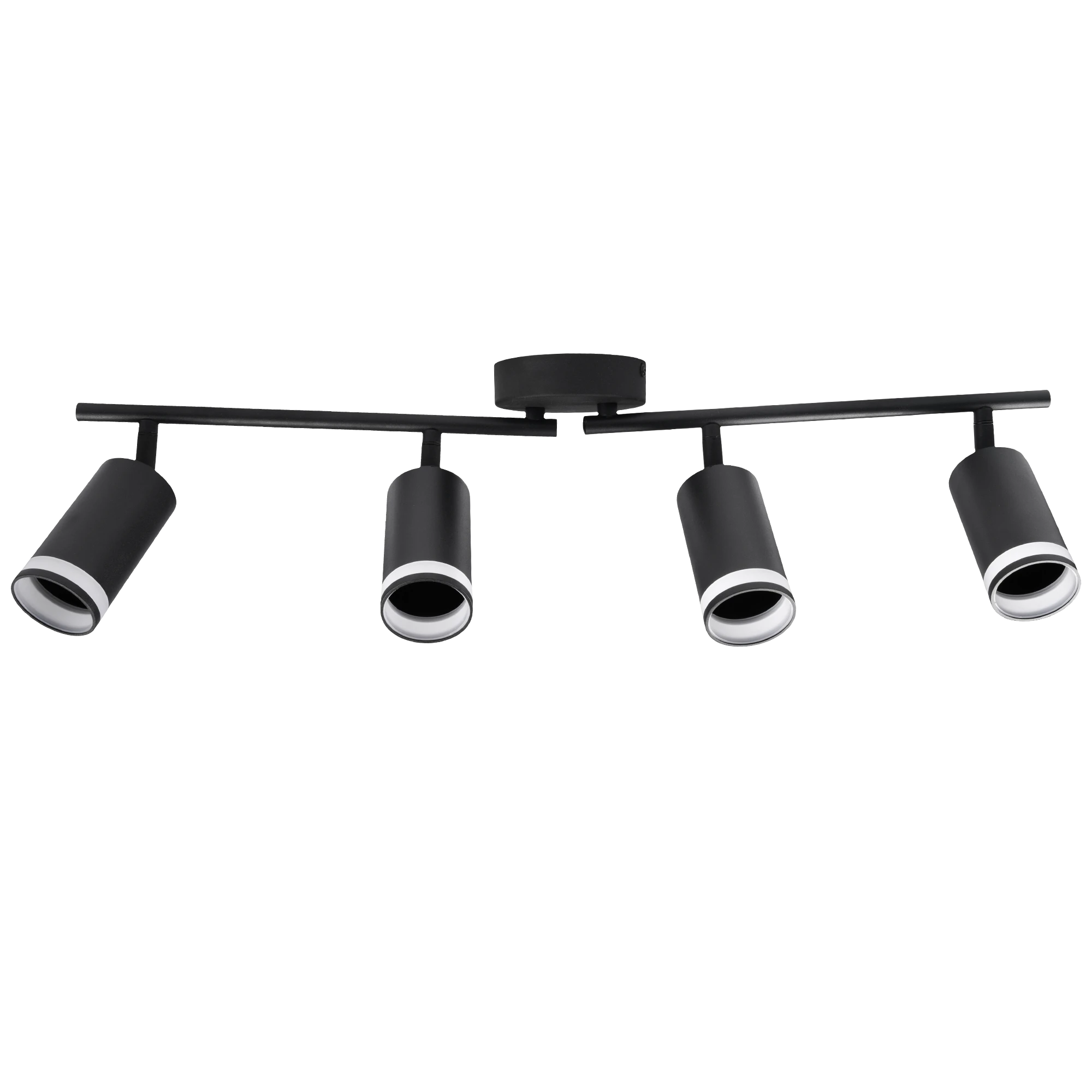 Светильник декоративный ДПО 0204 4xGU10 черный 230V IP20 JazzWay