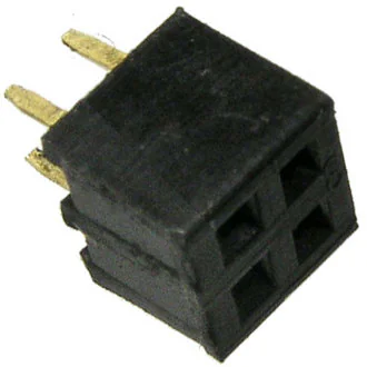 PBD2-4 (PBD2-2X2) 2.00 MM - Гнездо для плат 2.00 мм  PBD2-4 (PBD2-2x2) 2.00 мм, 4 контакта