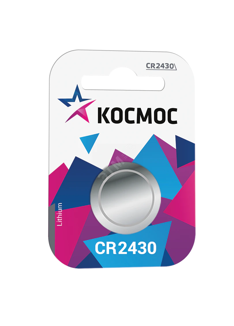 Элемент питания литиевый CR2430 1хBL (блист.1шт) KOCR24301BL