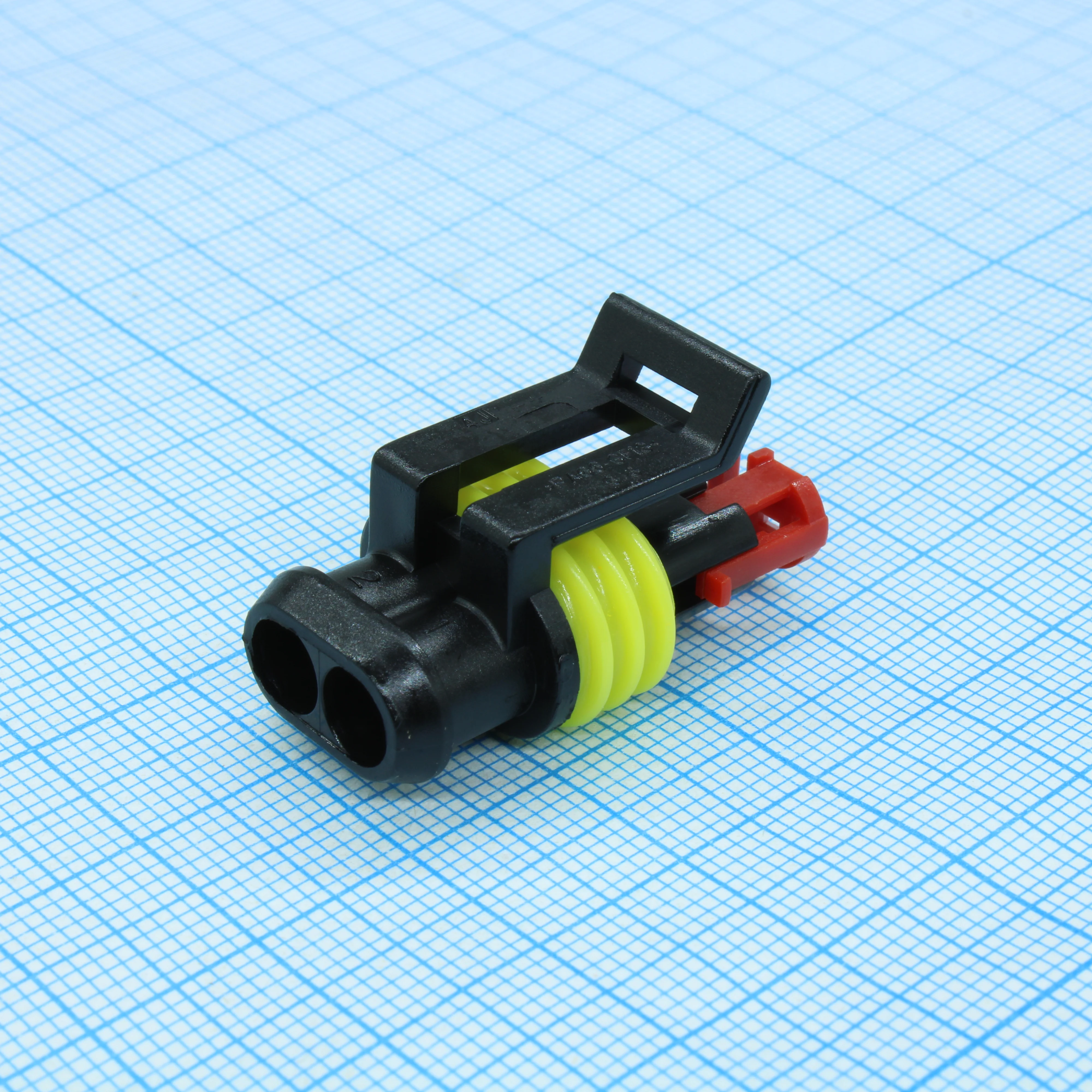 CKK7021-1.5-21B-V - Корпус разъема, серия 1.5, розетка, 2 контакта, шаг-6мм Operating Voltage 24V