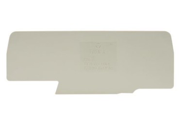 Пластина разд. TWFN 4 D2/2/35 - Разделительная пластина, для клемм WKFN 4 D2/2..., цвет: серый