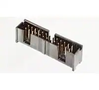 1761681-5 - Соединитель защищенный (4 стороны) 14 контакт(-ов) 2.54мм луженый прямой монтаж в отверстие