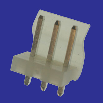 PWL-03 PITCH 3.96 MM - Разъем питания 3 контакта, вилка прямая на плату, шаг 3,96мм