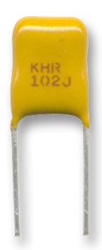 C330C102JHR5TA - Конденсатор керамический 1000пФ 3000В  X7R ±5% радиальный 5.08мм 125°C россыпь