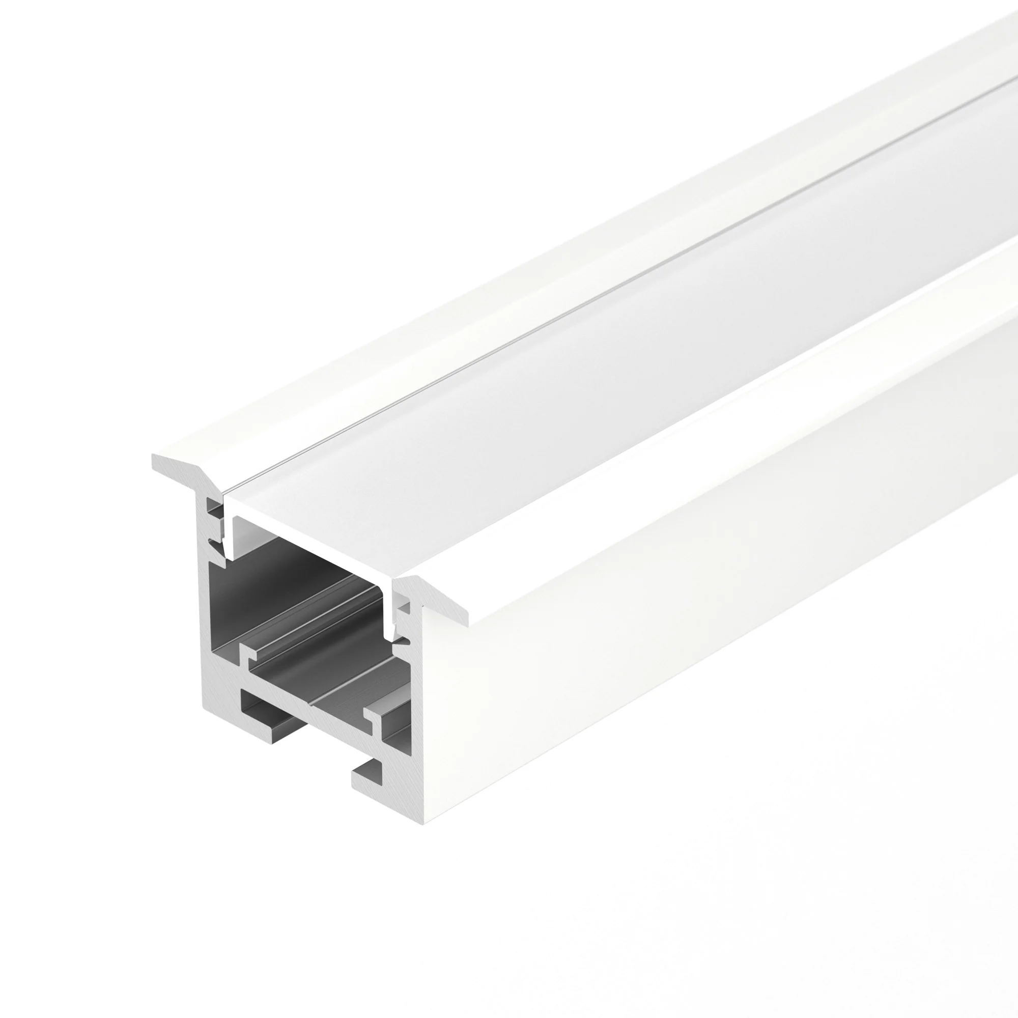 Профиль SL-LINE-3523-F-2500 WHITE 043117 - Алюминиевый профиль для светодиодных лент и линеек. Цвет - белый RAL9003 (порошковая окраска). Габаритные размеры (LхWхH): 2500x35,6x23,2 мм, паз для установки 25 мм. Ширина площадки для ленты 12 мм.