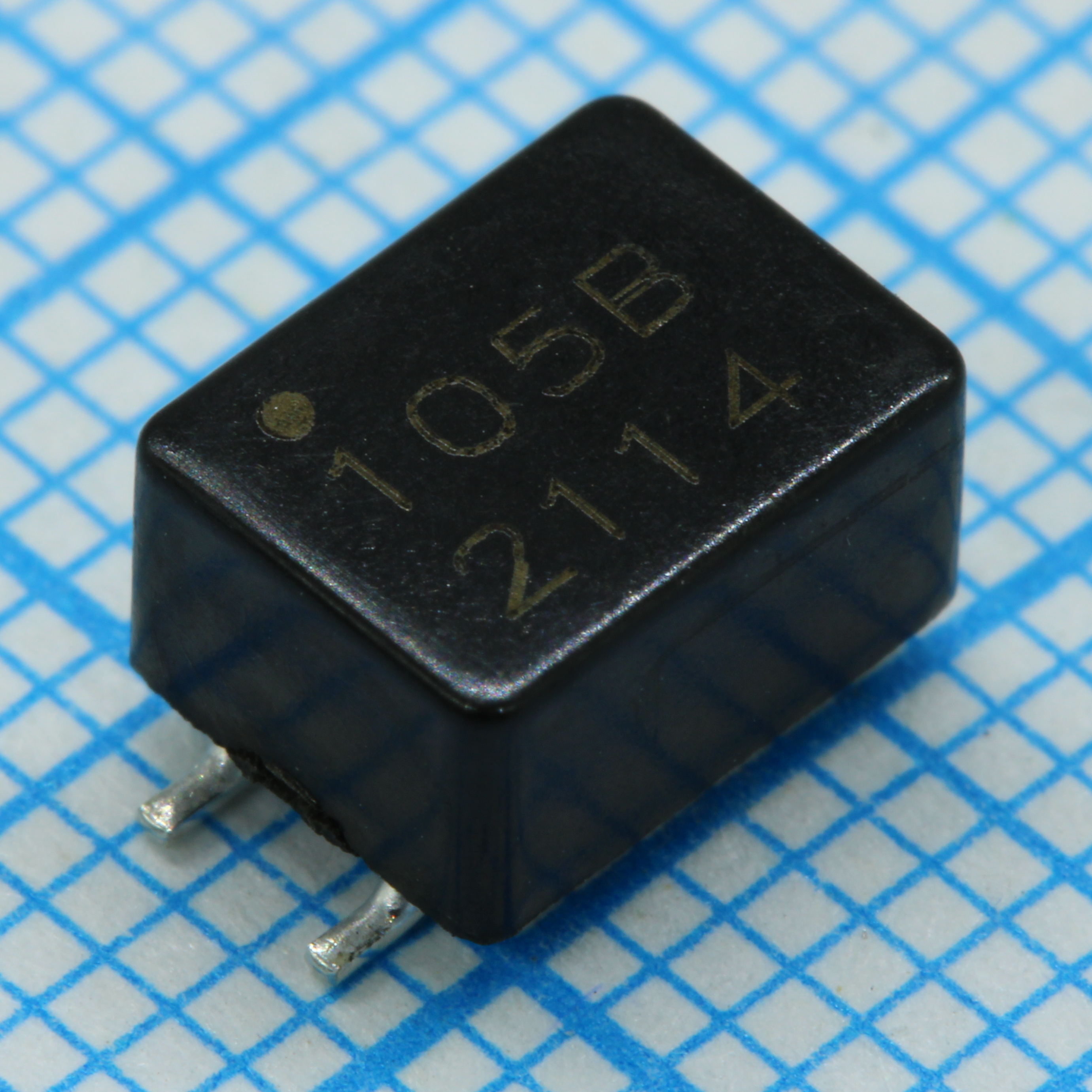 DR331-105BE - Синфазный дроссель двухобмоточный 1мГн 100кГц 0.5A 0.4Ом для поверхностного монтажа автомобильного применения лента на катушке