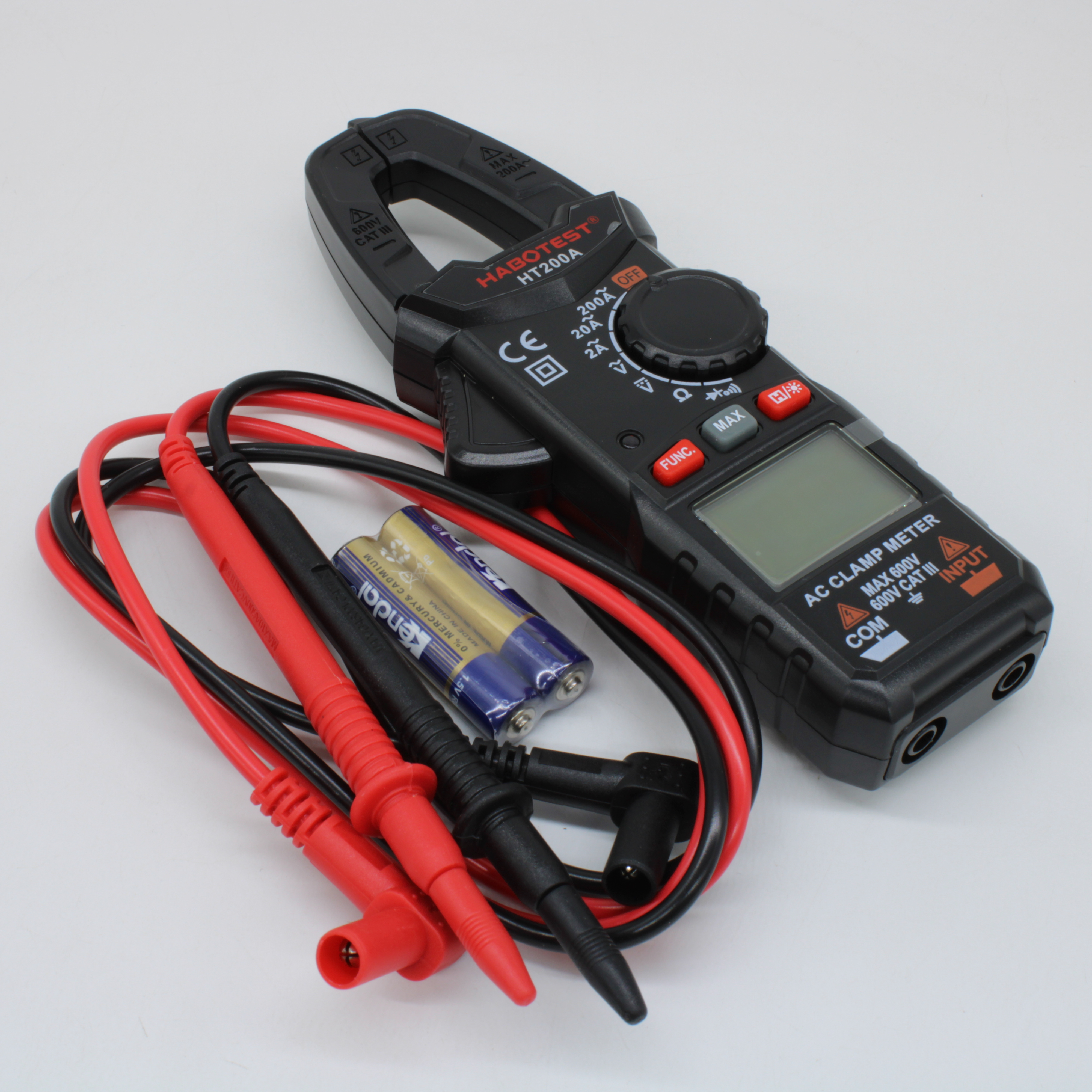 HT200A - Токоизмерительные клещи, переменный ток 200А