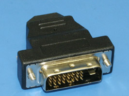 4413-1 - Переходник DVI 25вилка  - HDMI 19 гнездо