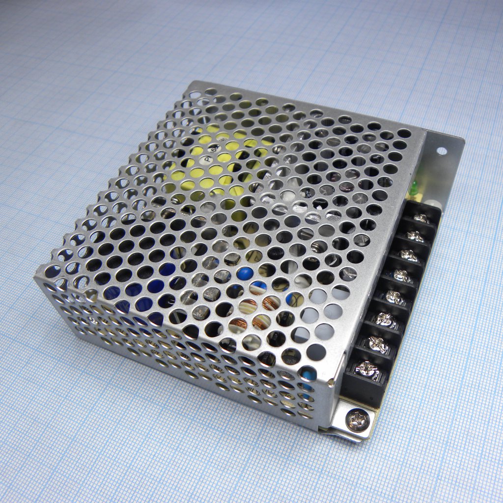 RQ-50D - AC/DC, 5V,3A;12V,0.9A;24V,0.9A;-12V,0.5A; 50W