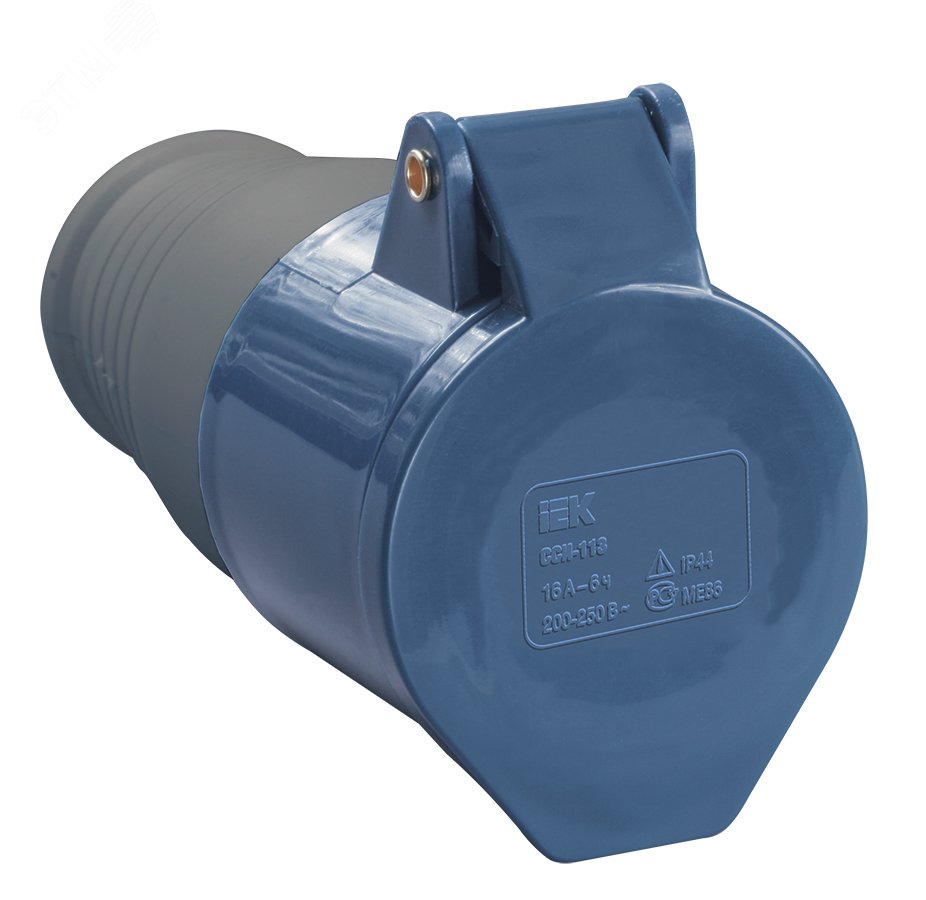 Розетка кабельная 32А 220В 2P+PE ССИ-223 IP44 PSR21-032-3