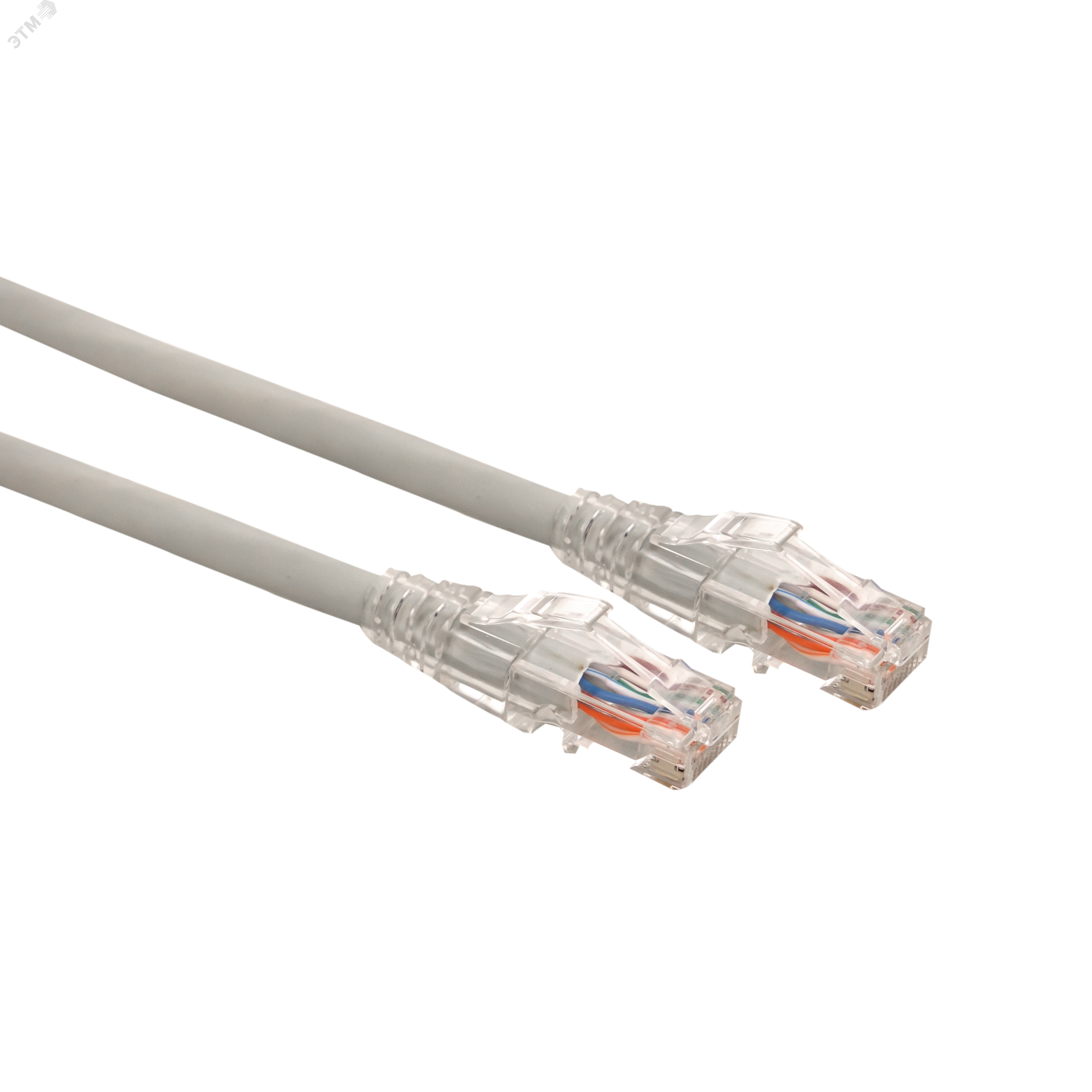 Патч-корд кат.5E UTP неэкранир. LSZH сер. 1.0м TERACOM PRO TRP-5EUTP-LSH-1M-GY