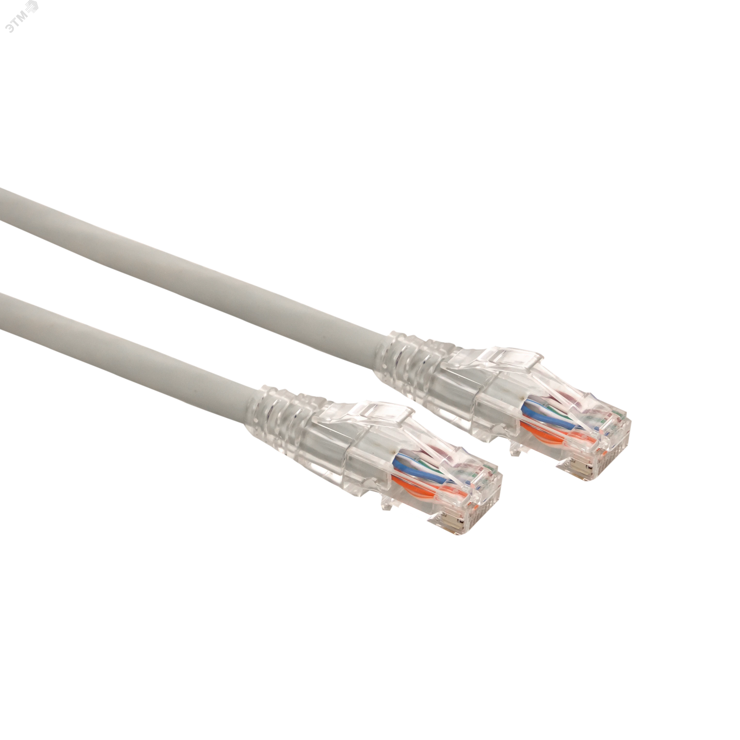 Патч-корд кат.5E UTP неэкранир. LSZH сер. 1.0м TERACOM PRO TRP-5EUTP-LSH-1M-GY