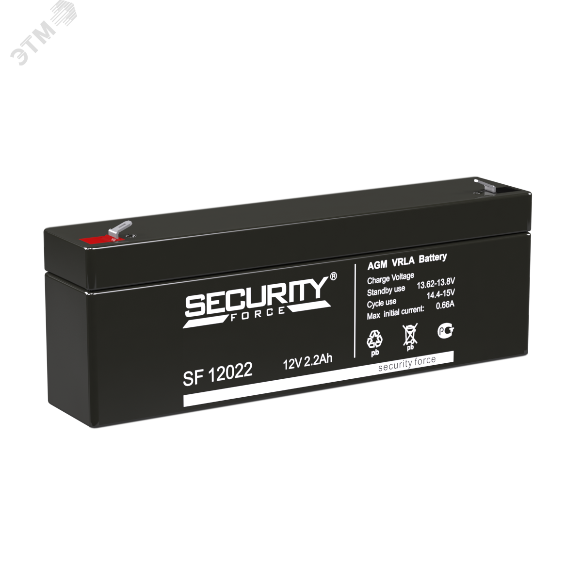 Аккумулятор SF 12В 2.2Ач 4614030010002