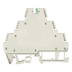 Клемма сенсорн. WK 2.5-3 D/U-PGN - Проходная клемма, PGN, тип фиксации провода: винтовой, номинальное сечение: 2,5 мм кв., 24A, 400V, ширина: 6 мм, цвет: желто-зеленый, тип монтажа: DIN 35