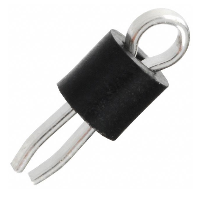 5006 KEYSTONE - Точка контрольная черная монтаж в отверстие