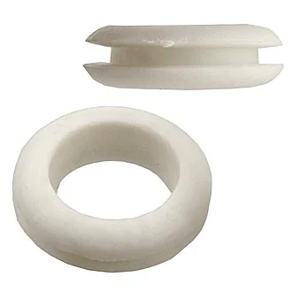 Втулки 18Х27Х20Х9Х2 WHITE - Втулка проходная 18х27х20х9х2 белая, резина EPDM