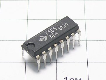 Микросхема К555АГ4