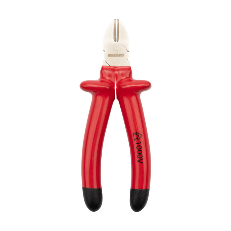 Бокорезы 200мм, диэлектрические - услиленные рукоятки, изолированные до 1000В, высокоуглеродистая сталь CrV