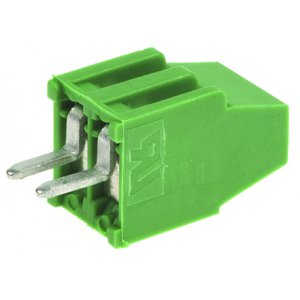 282834-3 - Клеммная колодка типа провод к плате, 2.54 мм, 3 вывод(-ов), 30 AWG, 16 AWG, 1.4 мм2, Винт