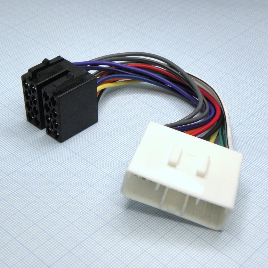 Переходник Daewoo Matiz - адаптер для подключения автомагнитолы. Подходит для автомобилей LANOS, NIVA, SSANG YONG